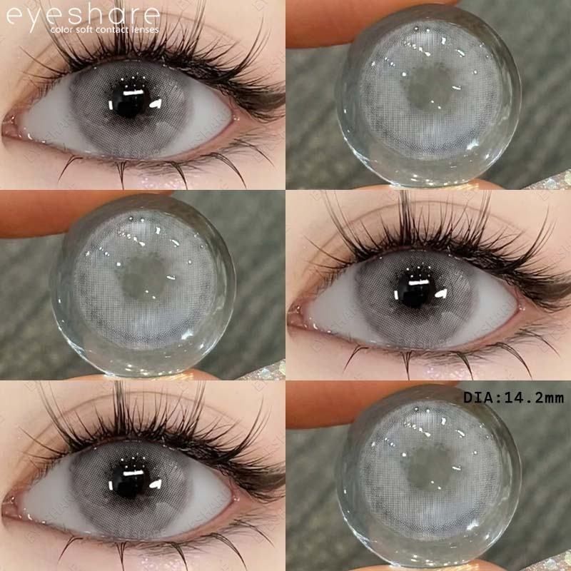 [COD]EYESHARE 1 คู่ =2ชิ้น ซีรีส์ AURORA ฮัยโดรเจลคอนแทคเลนส์ เลนส์สัมผัสตาสีตา เลนส์แฟชั่นประจำปี