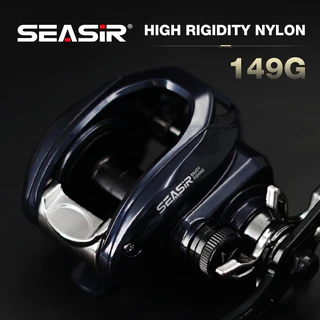 Seasir Vortex Baitcasting ตกปลา Reel 7.0:1 อัตราทดเกียร์ความเร็วสูง 5 + 1BB ลากสูงสุด 8 กก.ตกปลาน้ําเค็มสด Coil