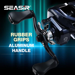 Seasir Vortex Baitcasting ตกปลา Reel 7.0:1 อัตราทดเกียร์ความเร็วสูง 5 + 1BB ลากสูงสุด 8 กก.ตกปลาน้ําเค็มสด Coil