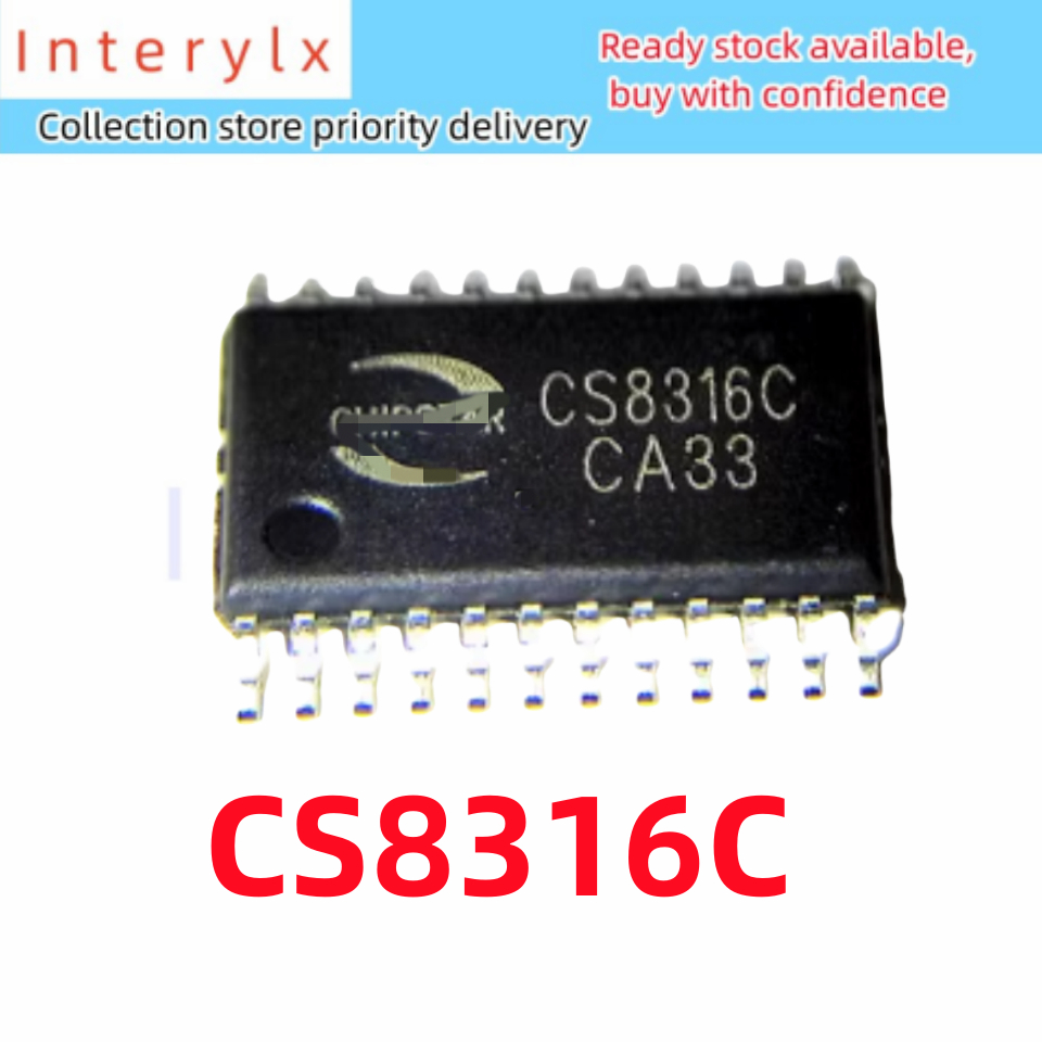 1 ชิ้น/ล็อตใหม่เอี่ยม CS8316C CS8316 แพคเกจ TSSOP24 คงที่ Mono 25W เครื่องขยายเสียงชิป IC
