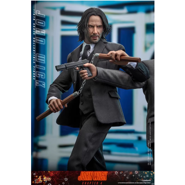 HotToys HT MMS729 Fast Special Attack John Wick John Wick Keenulivis 1/6 Scale Action Figure Regular
