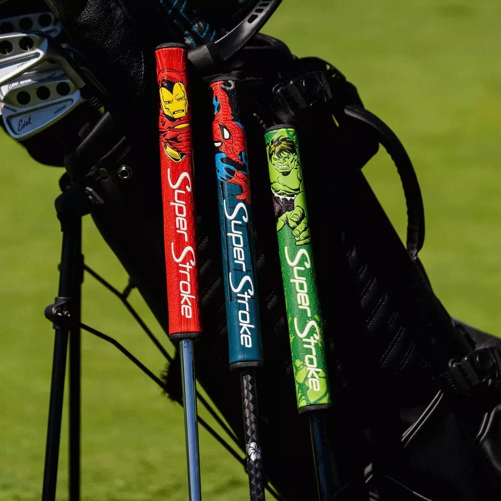 ใหม่ SuperStroke Zenergy Tour 2.0 Marvel Spider man iron man Golf Putter Grip