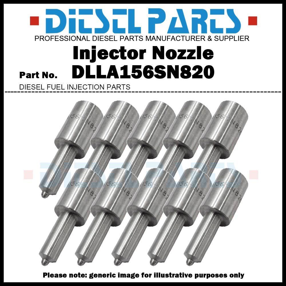 เคล็ดลับหัวฉีดหัวฉีดดีเซล DLLA156SN820 สําหรับ ISUZU GIGA 8PC1 8PD1 8PE1 10PC1 10PD1 10PE1 12PC1 12P