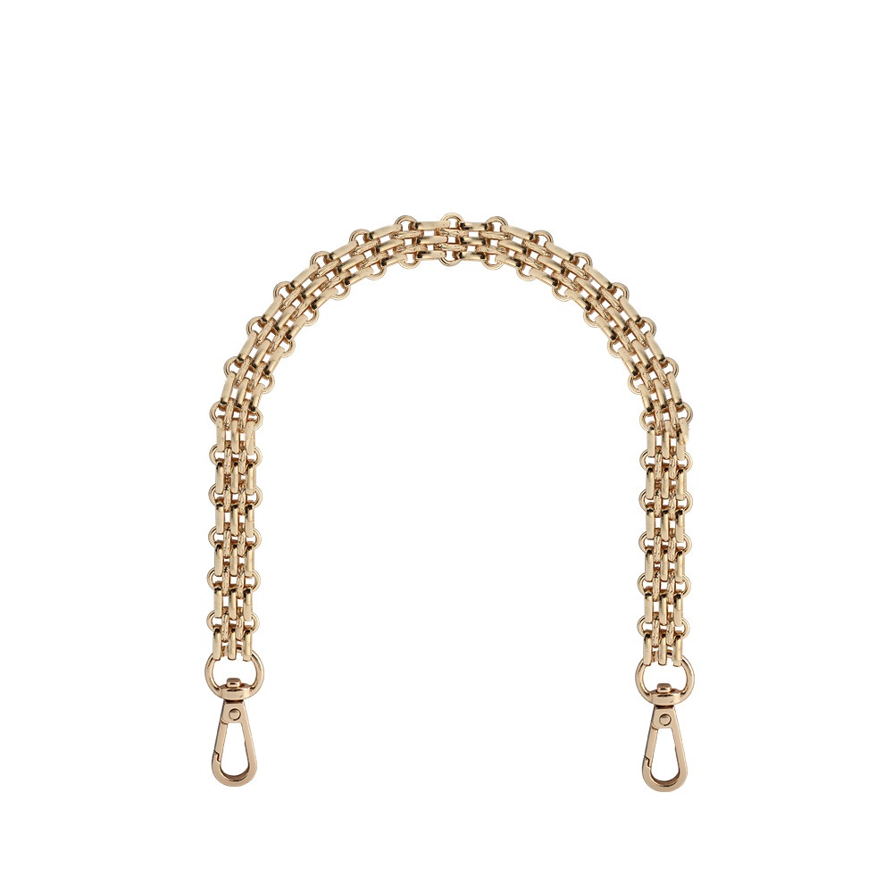 โซ่ห้าแถว, อุปกรณ์ฮาร์ดแวร์กระเป๋าเดินทาง DIY ทําด้วยมือพร้อมโซ่ดอกไม้, โซ่เหล็กหนาชุบด้วยไฟฟ้าห้าแถวโซ่เหล็กระดับไฮเอนด์ - รูปที่ 4