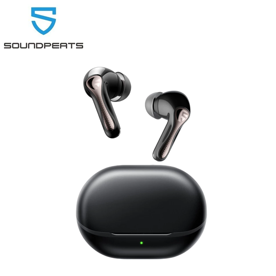 SoundPEATS Air5 Pro Bluetooth 5.4 หูฟังหูฟังชนิดใส่ในหู ANC การตัดเสียงรบกวนแบบแอคทีฟ APTX LDAC การเชื่อมต่อหลายจุด