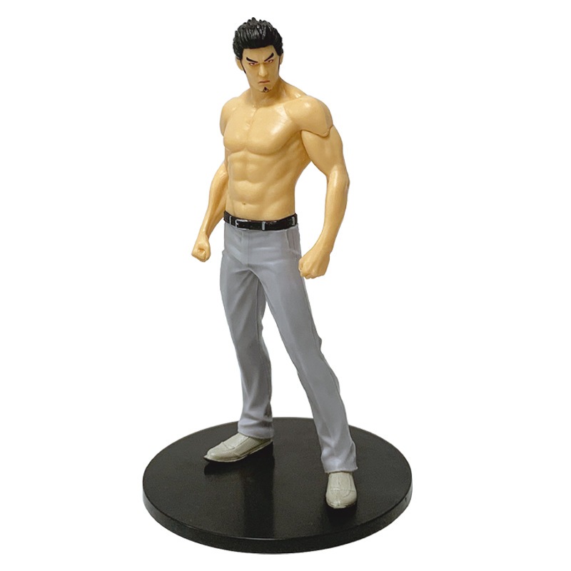 17 ซม.Action Adventure เกม Yakuza Kiryu Kazuma Goro Majima Underworld Society รูปปั้นคอลเลกชัน PVC ตัวเลขการกระทําตุ๊กตาของเล่นของขวัญ - รูปที่ 6