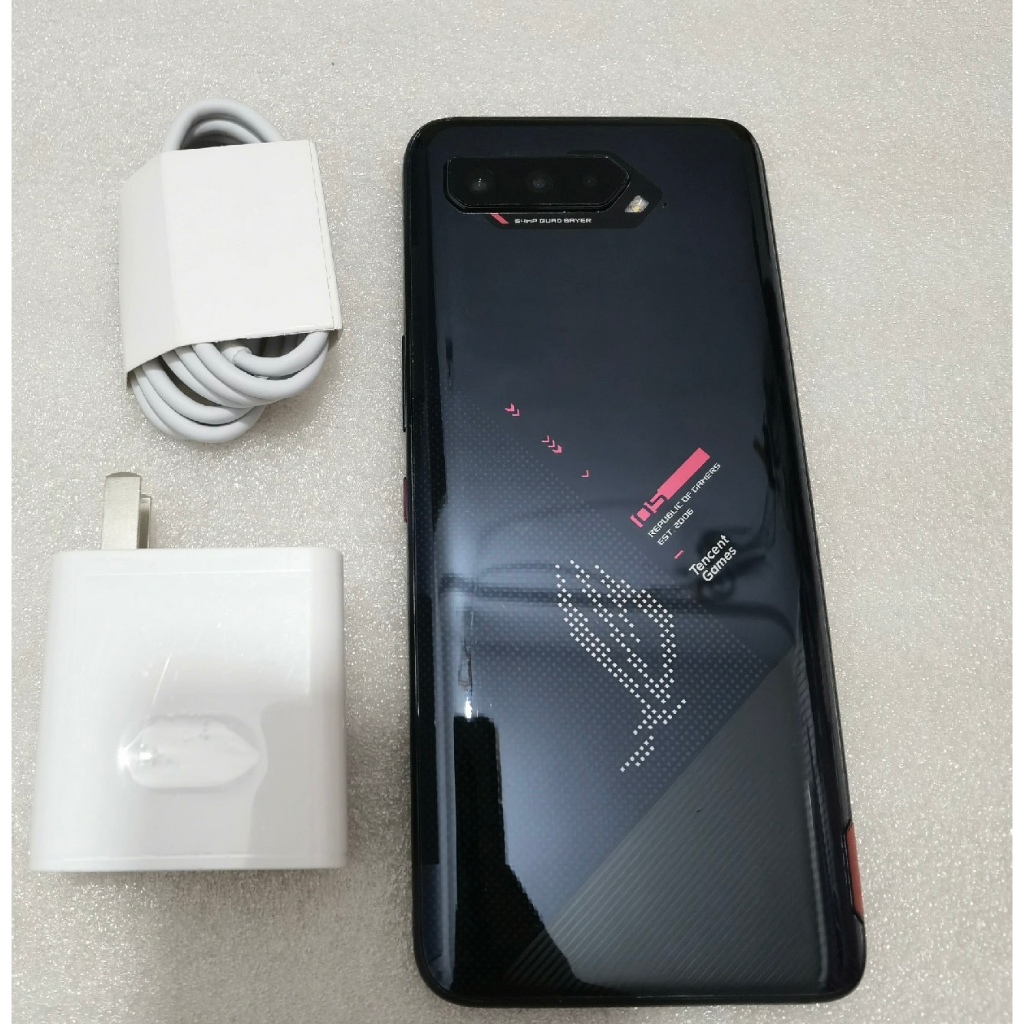 โทรศัพท์เกมมิ่ง ASUS ROG Phone 5 256GB มือสอง  | สแน็ปดรากอน 888 | 144Hz AMOLED | สมาร์ทโฟนเกม 6000ม