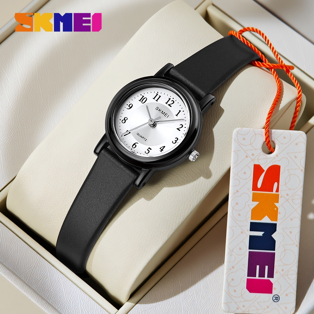 SKMEI Official 1659 นาฬิกาข้อมือควอตซ์แฟชั่น กันน้ํา หน้าปัดขนาดเล็ก เรียบง่าย ของขวัญ สําหรับเด็กผู้หญิง