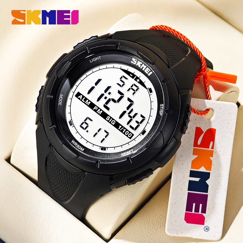SKMEI นาฬิกาข้อมือ Sport Watch สไตส์  GL-190 ระบบดิจิตอล บอกวันที่ ตั้งปลุก จับเวลา รุ่น