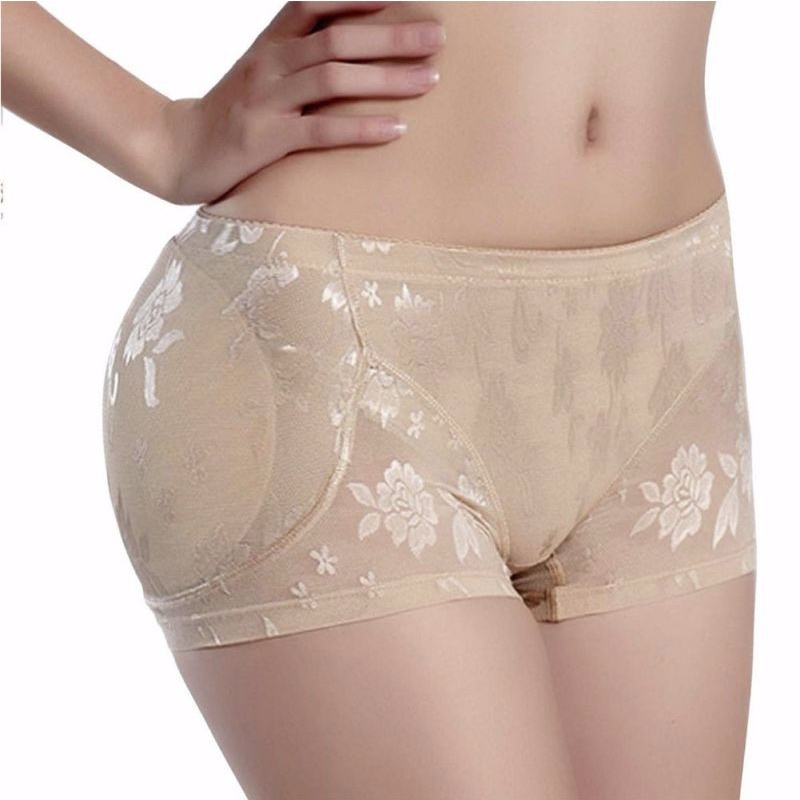 ผู้หญิงs Hip Pads Butt Lifter Hip Enhancer Shapewear ลูกไม้ตูดปลอมเบาะกางเกงไม่มีรอยต่อชุดชั้นใน