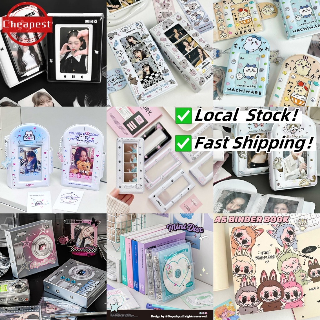อัลบั้มภาพ 4Cuts Photo Strip Album Photocard Holder Photobooth Albums