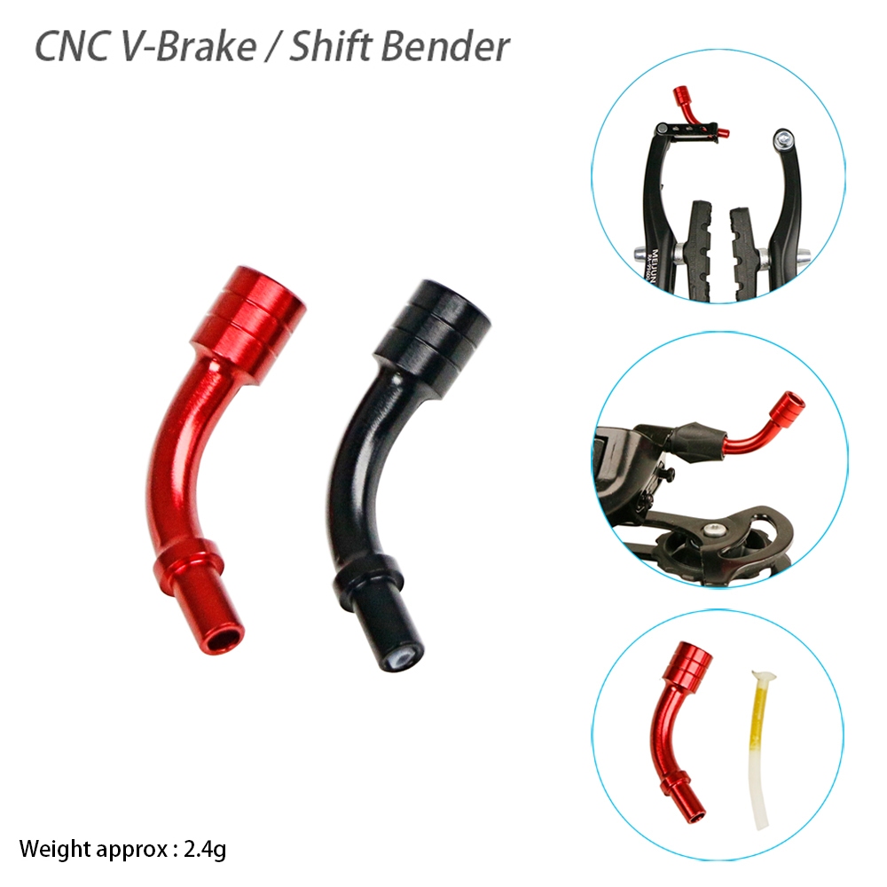 V เบรคก๋วยเตี๋ยวสายท่องเที่ยวท่อจักรยานอลูมิเนียม V ท่อเบรค Bend Tube สําหรับ MTB จักรยานพับ