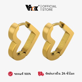 Vnox Chunky Geometry Hoop Earrings Women Girls,Gold Plated P…
