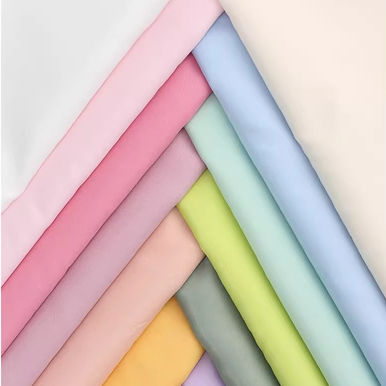 วัสดุโพลีเอสเตอร์ Taffeta และไนลอน สำหรับงาน DIY และเสื้อผ้า ขนาด 50x150 ซม. TJ0058