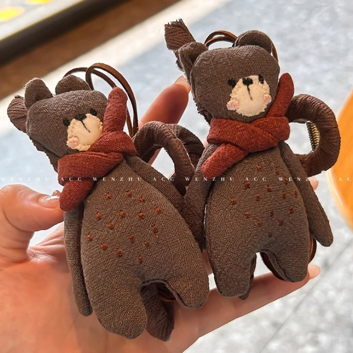 ญี่ปุ่นเกาหลีระดับไฮเอนด์หมีกรงเล็บคลิปหญิง2025สไตล์ใหม่น่ารักหญิงฉลามคลิปผ้าโพกศีรษะ - รูปที่ 4