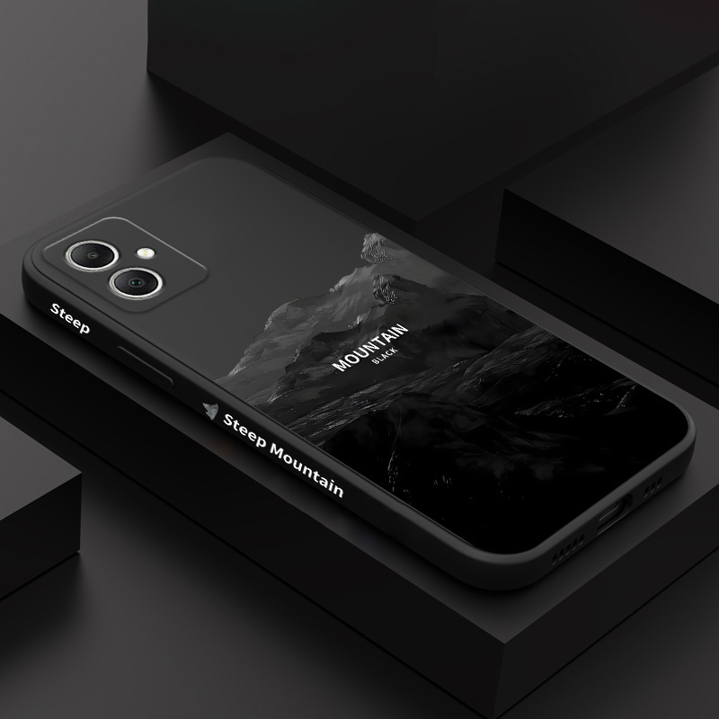 SAMSUNG กระจายภูเขาเคสโทรศัพท์สําหรับSamsung Galaxy A17 A07 A56 A36 A26 A16 A06 A15 A25 A35 A55 A05 A05S 4G 5Gซิลิโคนเหลวด้านข้างรูปแบบฝาครอบ