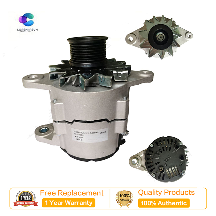 Cummins 4B3.9 6B5.9 เครื่องยนต์ดีเซล DCEC-FDJ 14V 70A ไดชาร์จ 5291980