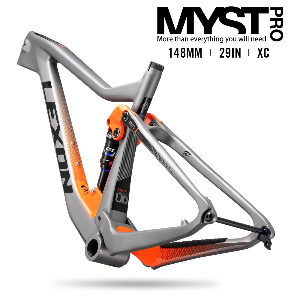 LEXON Carbon Frame 29er Full Suspension สำหรับ.Cross Country Trial - พร้อม Xfusion