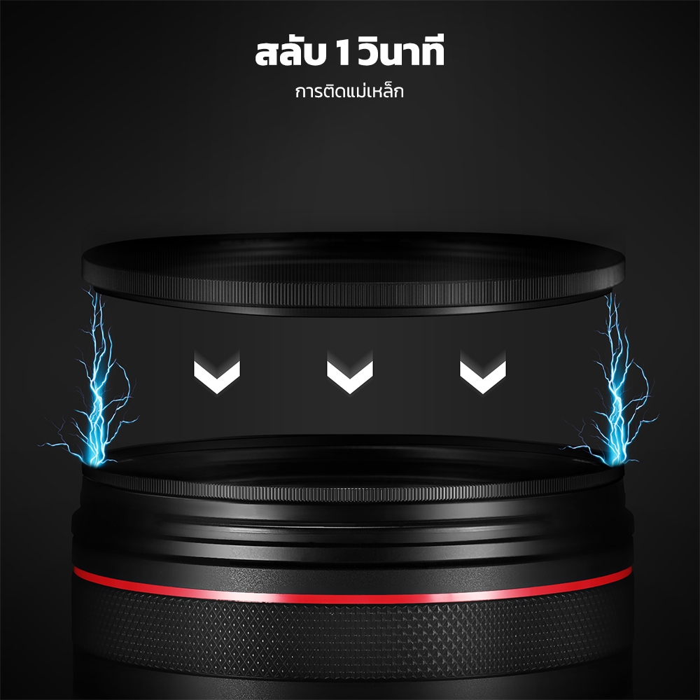ชุดกรองเลนส์แม่เหล็ก ND NEEWER 67 มม., ND1000 & MCUV & CPL Filter