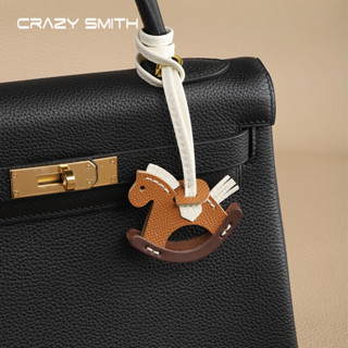 CRAZYSMITH Handmade หนัง charm กระเป๋า accessory สำหรับ hors…