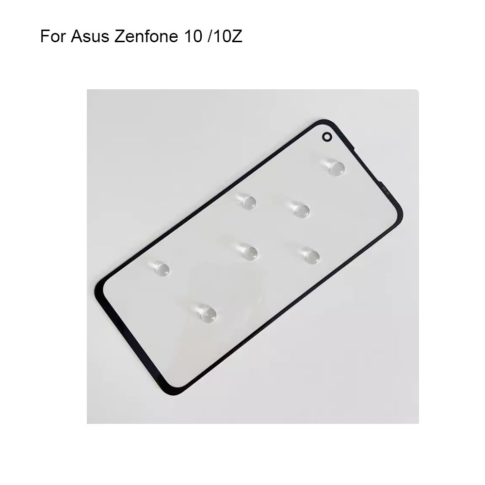สําหรับ Asus Zenfone 10 ด้านหน้ากระจก LCD เลนส์หน้าจอสัมผัสแผงหน้าจอสัมผัสสําหรับ Asus Zenfone10 กระ