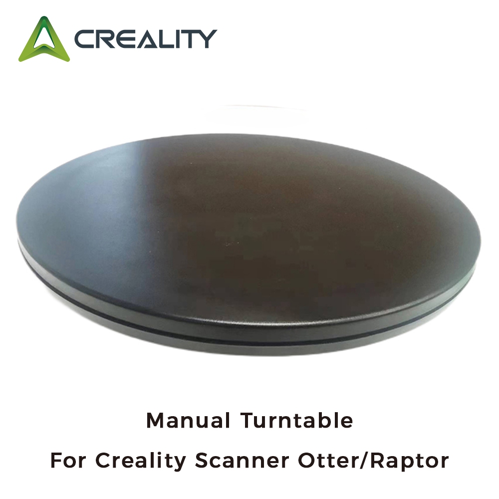 จานหมุนแบบแมนนวล Creality สําหรับ CR-Scan Otter/CR-Scan Raptor/CR-Scan Ferret 3D เครื่องสแกนเนอร์ 36