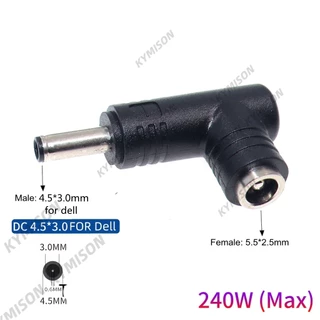 5.5x2.5 มม.แจ็คหญิง Universal Dc Power Supply อะแดปเตอร์ปลั๊กสําหรับ 240W Universal แล็ปท็อปชาร์จสําหรับ Leno vo H p As us DE LL