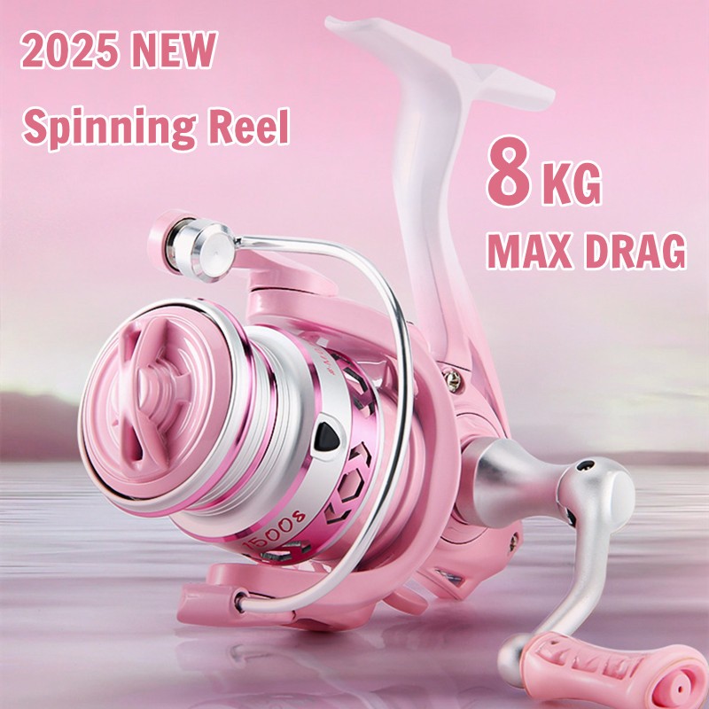 2025 ใหม่ Spinning Reel 8KG ลากสูงสุด Casting Reels Micro-gap Lure Reel พร้อม Alarm Force Unloading – โปรปัง