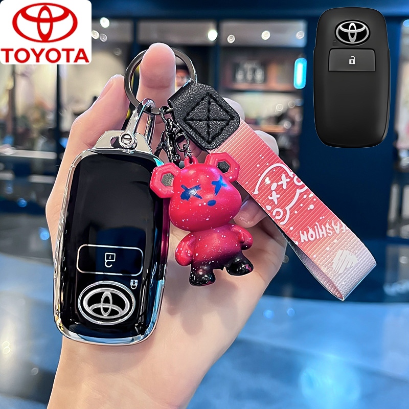 Toyota 2 ปุ่มรถ Remote Key Case Toyota Avanza Key Case เหมาะสําหรับ Toyota Raize/Veloz/WIGO/Avanza/WIGO gen4/WIGO G ฝาครอบกุญแจ

<p>“><center></p>
<h4></h4>
<p><p><font color=