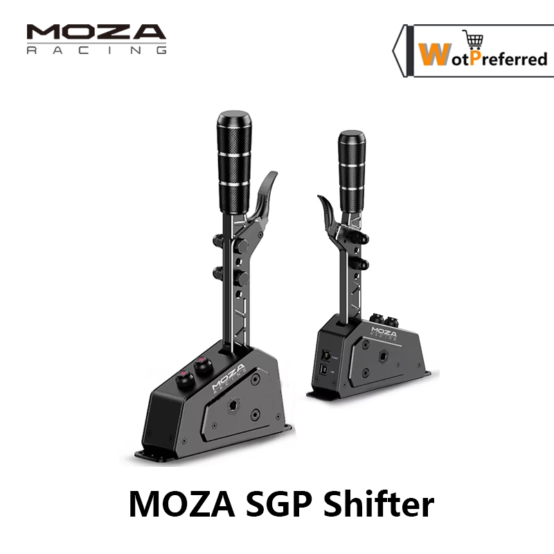 MOZA SGP Sequential Shifter ด้ามจับอเนกประสงค์ moza Racing gear shifter สามารถเชื่อมต่อโดยตรงกับคอมพ