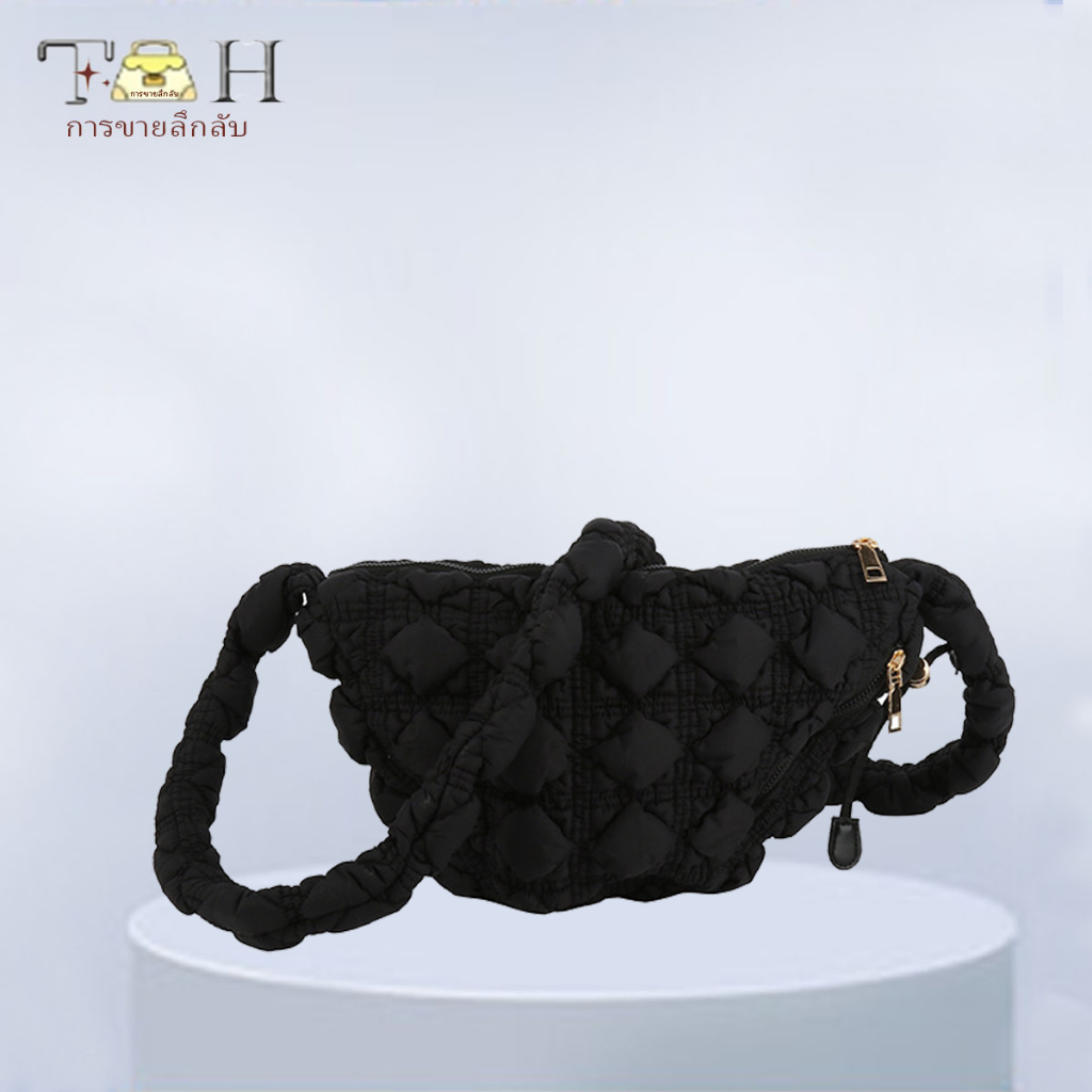 ผู้หญิง Casual Messenger Bag จีบ Cloud Bag All-Match