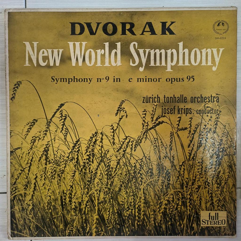 Dvorak Symphony No. 9 josef krips ไวนิล lp