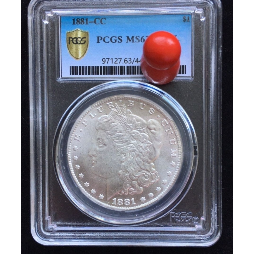 มอร์แกน เทพธิดา US Dollar Authentic Graded Coin 按摩卓美真品12.7