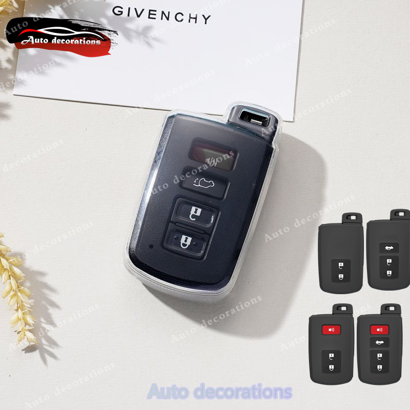 โตโยต้า อัลติส 2018-2019 ปลอกกุญแจ คัมรี่ 2014 เอติโม่ อัลติส 2014 พวงกุญแจด้านบน คัมรี่ ไฮบริด เคสกุญแจอัจฉริยะ ปลอกกุญแจใส - รูปที่ 6