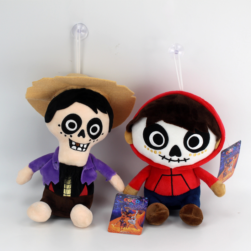 20-25 ซม.Coco Plush Miguel Riveras น่ารัก Soft Plush ของเล่น Coco ตุ๊กตาตุ๊กตาของขวัญสําหรับของขวัญวันเกิด