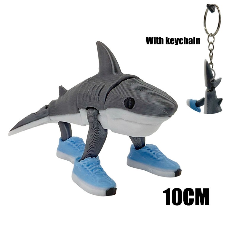 การพิมพ์ 3D Tung Tung Sahur / Tralalero Tralala ตุ๊กตาเกมรูปตุ๊กตา