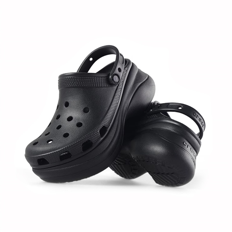 Crocs Bae รองเท้ารูหนา Soled Clog Crocs Bae รองเท้าผู้หญิง-หกสี 206302