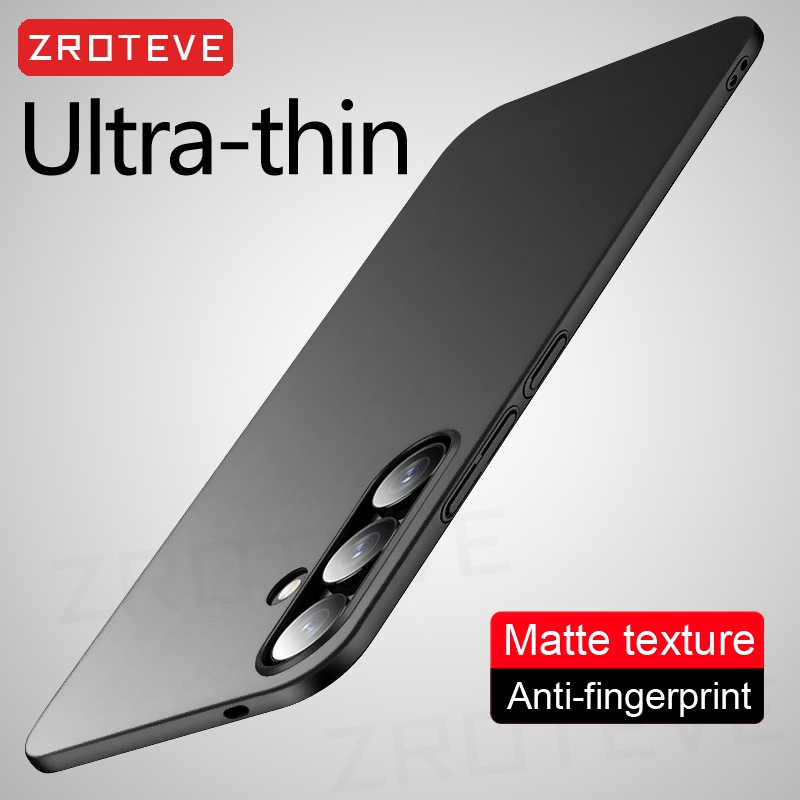 SAMSUNG S26 UltraกรณีZroteve Slim Hard PC MatteสําหรับSamsung Galaxy S25 Edge S24 S22 Plus S23 FE S24 + S25 + S26 + เคสโทรศัพท์