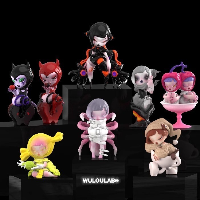 SUVII Vaccine V2 Human Addiction Correction Plan Series Mystery Box ของเล่นอินเทรนด์ที่ไม่ซ้ํากัน Ha