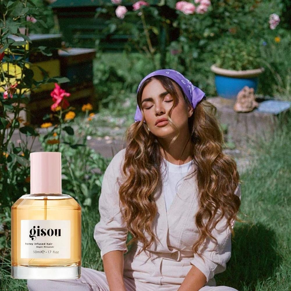 Gisou Honey Infused Hair Perfume ราคา ถูกที่สุด ดีลบีเคเค แกลเลอรีภาพที่ 2