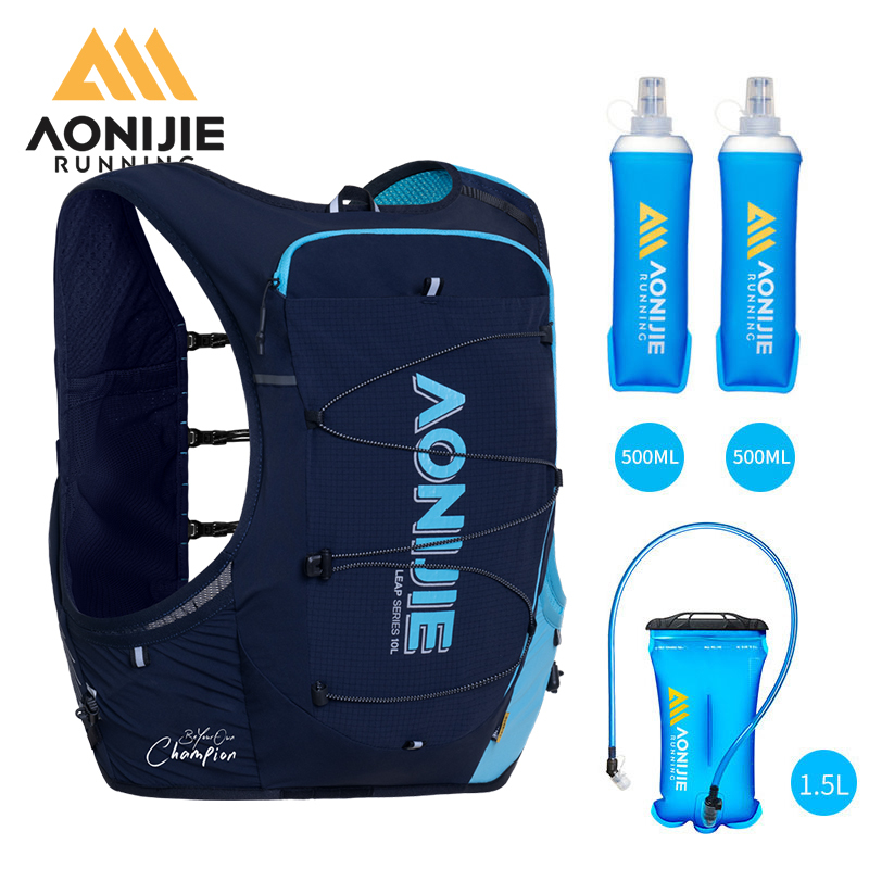 AONIJIE อาโอนิจิ ค9116-10ล ชุดไฮเดรชั่วิ่งเสื้อกั๊กไฮเดรชั่สําหรับข้ามประเทศเดินป่าปีนเขาและมาราธอน