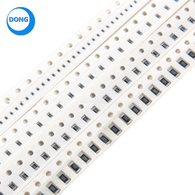 100PCS SMD 0805 ตัวต้านทาน 0R 10R 100R 330R 1k 1.5k 4.7k 10k 12k 5%