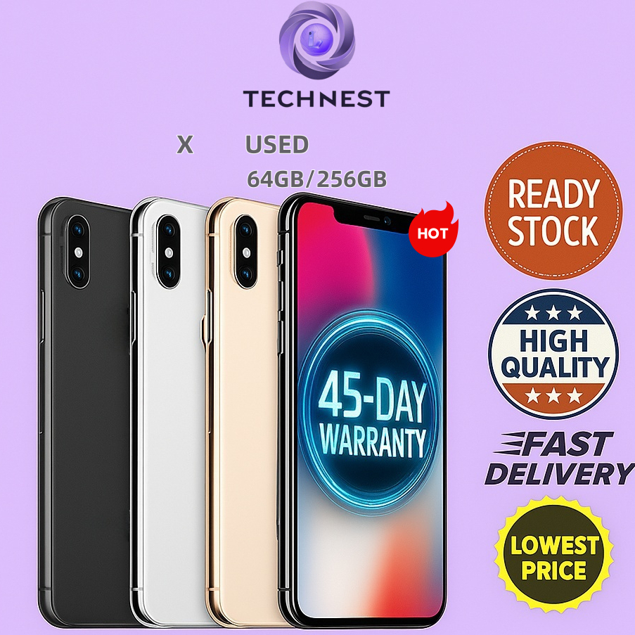 (UPGRADE) TN X/XSMAX/11/11PM SMART PHONE GOOD CONDITION (USED/BH100%) SECOND HAND A+