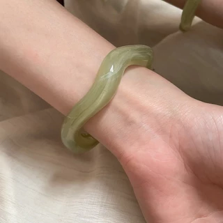 [Jewbeauty]สร้อยข้อมือเปิดปากเลอะไม่สม่ําเสมอส่วนบุคคลแฟชั่นระดับไฮเอนด์หรูหราเครื่องประดับมือสําหรับผู้หญิง