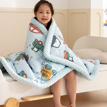 XINI ยี่ห้อถักผ้านวมผ้าฝ้าย Class a Beanie ขนแกะเส้นใยถั่วเหลืองผ้านวม Core นักเรียน/เด็ก Four Seaso