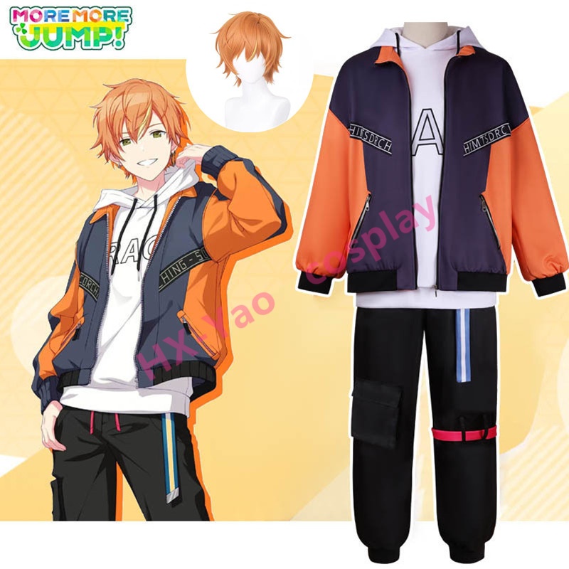 【HX-YAO】PJSK Shinonome Akito cosplay Project SEKAI: Colorful Stage คอสเพลย์ อะนิเมะ เครื่องแต่งกาย