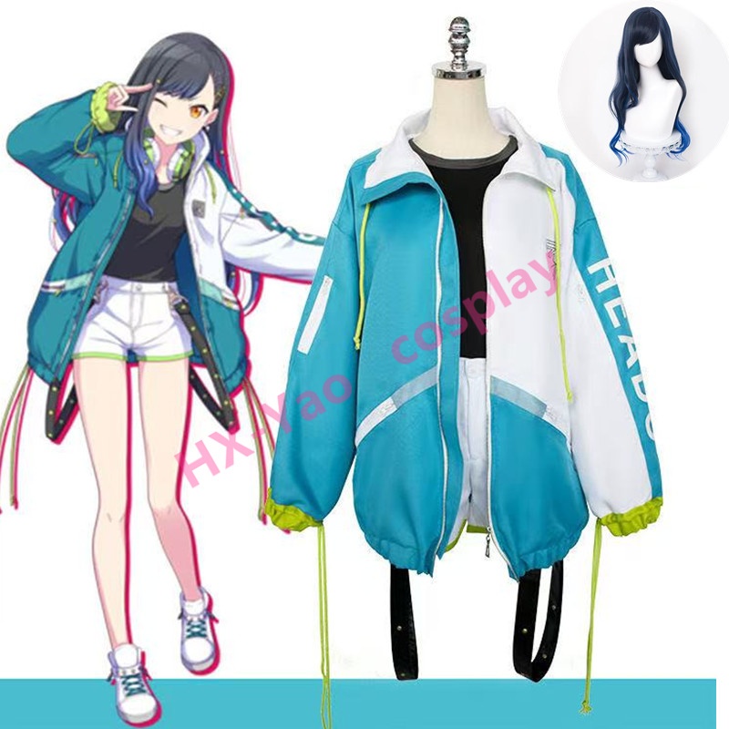 【HX-YAO】PJSK Shiraishi An cosplay Game costumes Project SEKAI Colorful Stage คอสเพลย์ อะนิเมะ เครื่อ