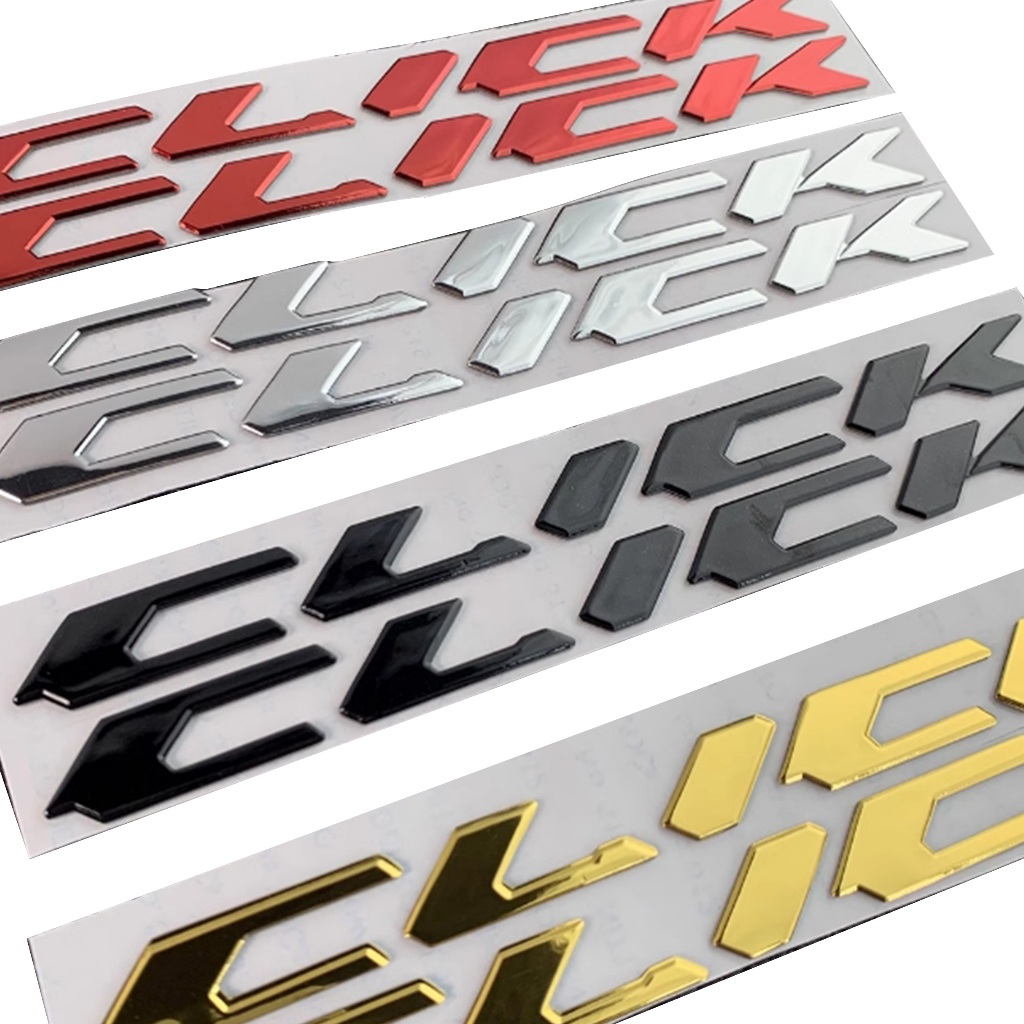สติ๊กเกอร์แต่งรถมอเตอร์ไซค์ สําหรับ CLICK Trend Cool 3D Model สติ๊กเกอร์ติดรถยนต์