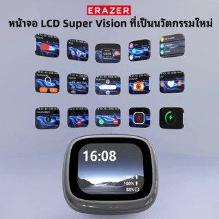 ERAZER XF28 AI แปลหูฟัง หูฟังใหม่บลูทูธ 6.0 ชุดหูฟัง มัลติฟังก์ชัน แบบสปอร์ต หน้าจอสัมผัสระบบไฮไฟ ชุดเปิด Clip-on พร้อมไมโครโฟนสําหรับ IOS/Android/Windows