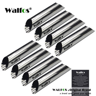 WALFOS 8Pc Cannoli Forms Dessert Pastry Cream Molds DIY Baki…